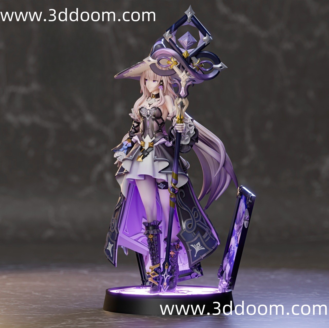 92 The Herta Honkai Star Rail 崩坏星穹铁道 黑塔-3D DOOM