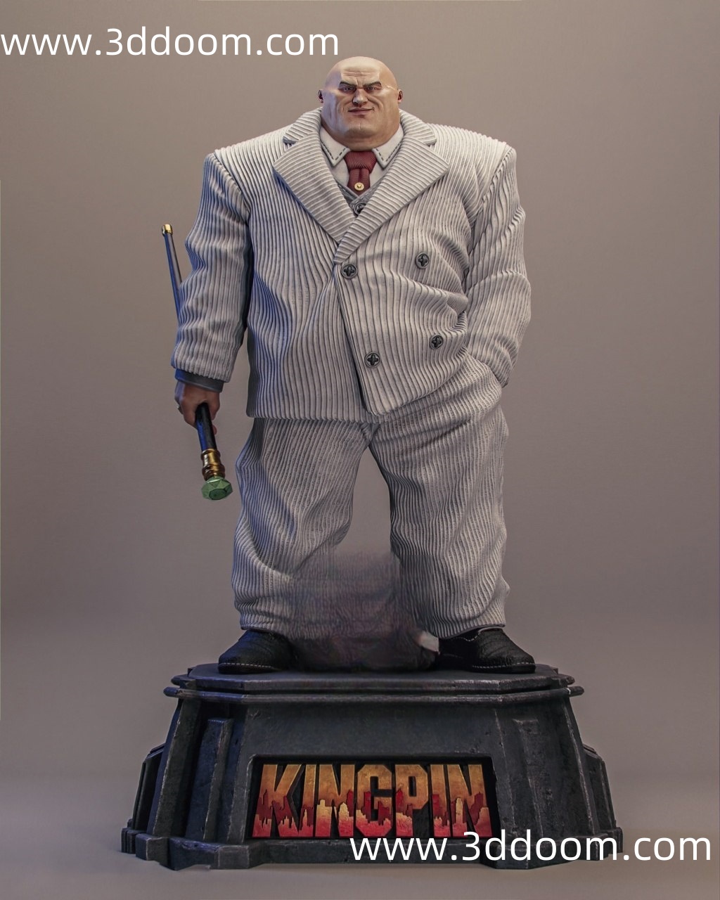 49 Kingpin 漫威 金并-3D DOOM