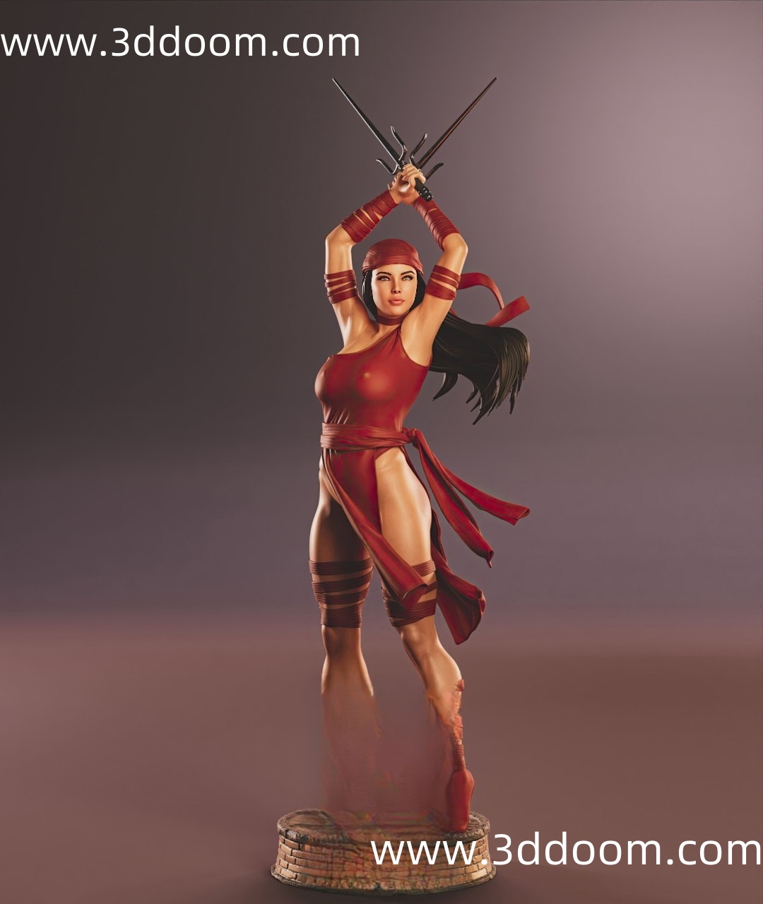 29 Elektra 漫威 艾丽卡-3D DOOM