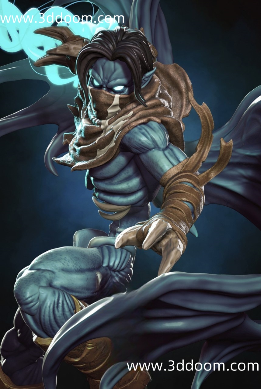 74 Raziel Soul Reaver Legacy of Kain凯恩的遗产:噬魂者 拉结尔-3D DOOM