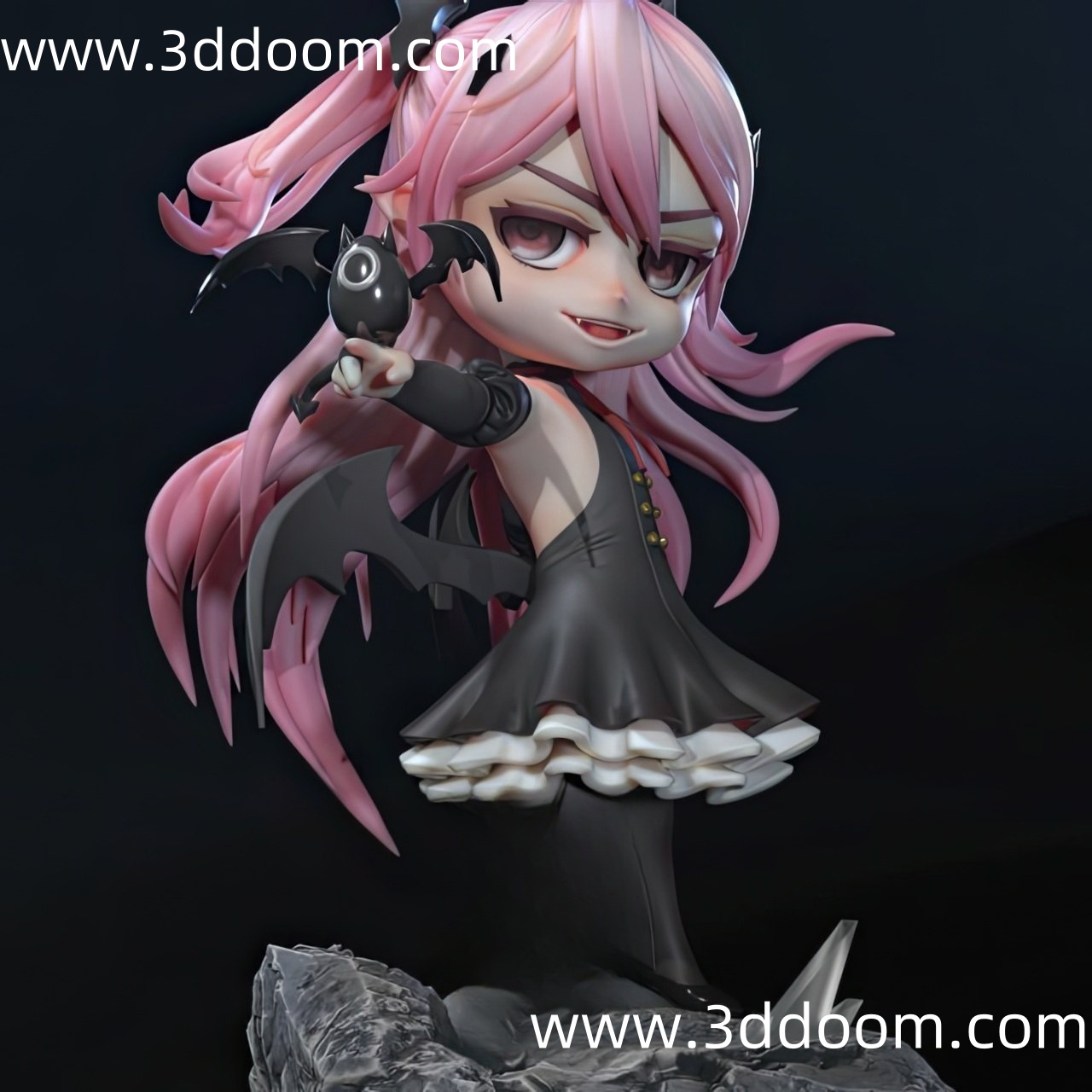 17 Chibi Krul Tepes Owari no Seraph终结的炽天使克鲁鲁・采佩西-3D DOOM