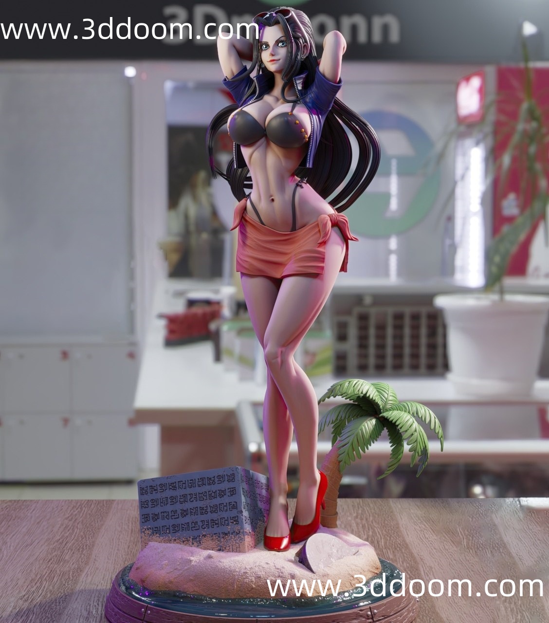 65 Nico Robin One Piece 海贼王 妮可·罗宾-3D DOOM
