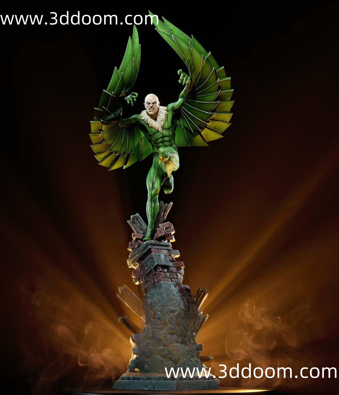 98 Vulture Adrian Toomes Spider-Man 漫威蜘蛛侠 秃鹫-3D DOOM