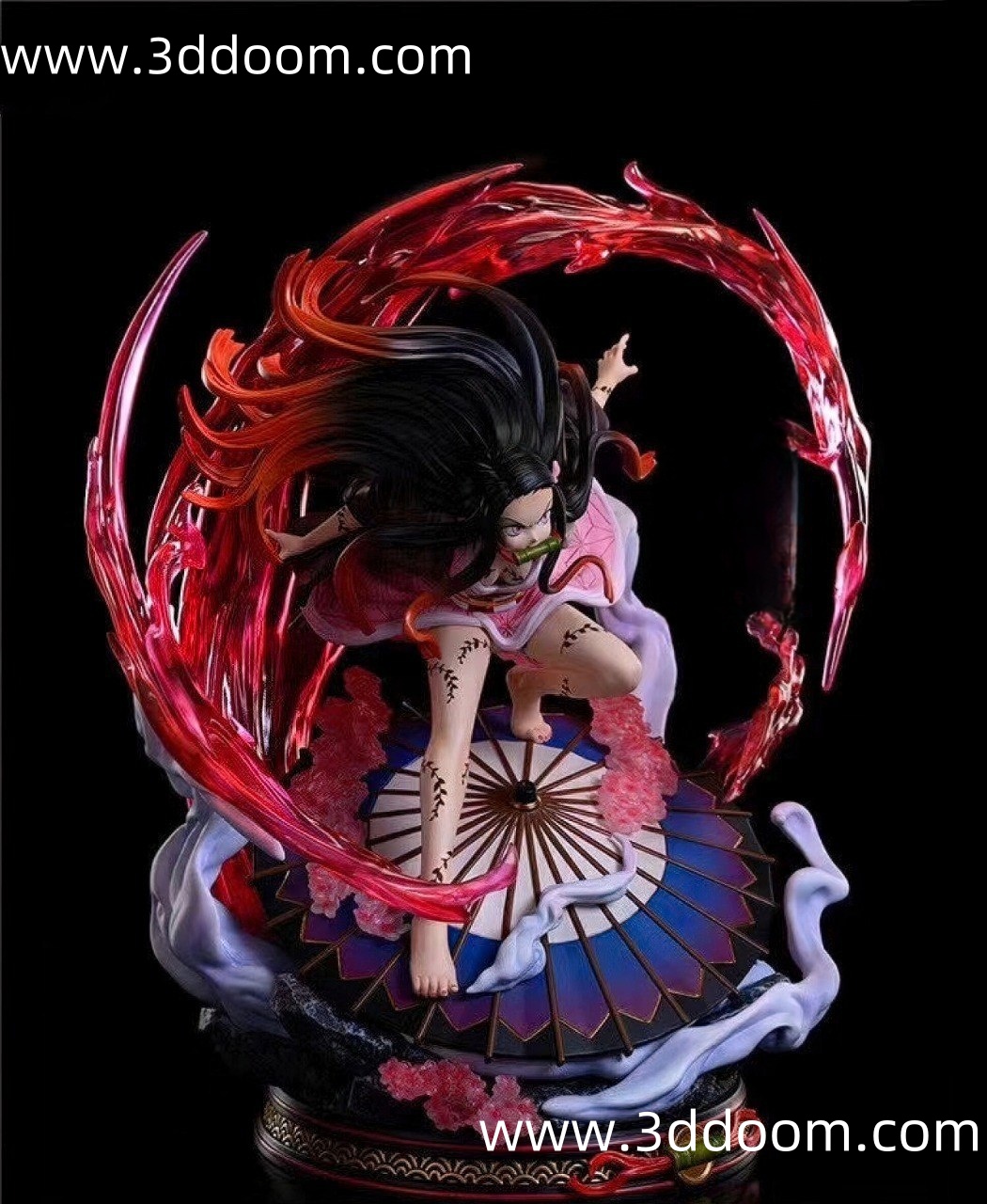 63 Nezuko Kamado Demon Slayer 鬼灭之刃 祢豆子-3D DOOM