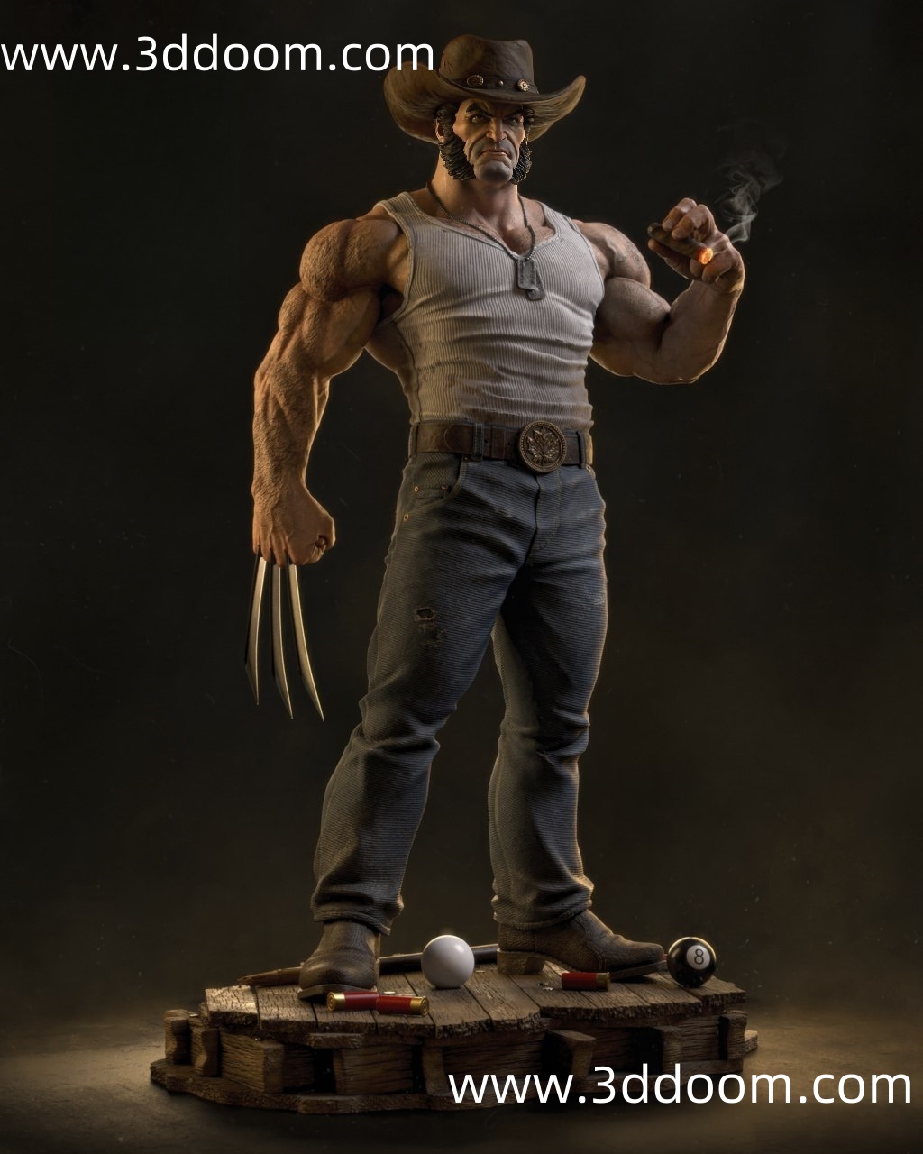 54 Logan X-Men 漫威X战警 罗根-3D DOOM