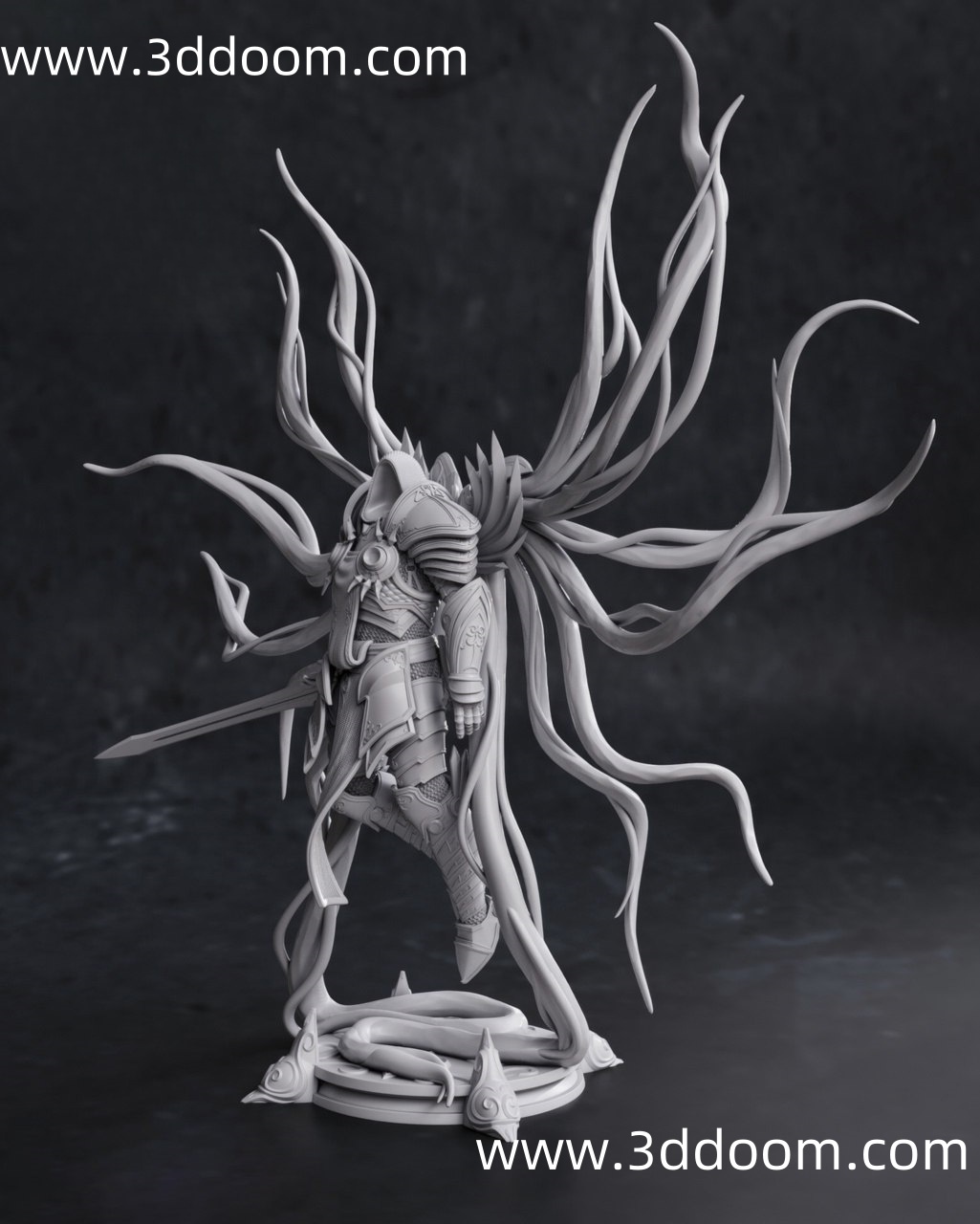 95 Tyrael Diablo 暗黑破坏神 泰瑞尔-3D DOOM