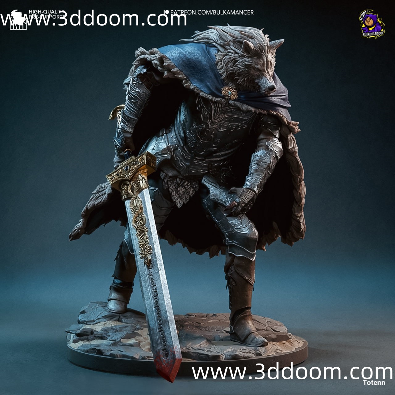 8 Blaidd Elden Ring 艾尔登法环 布莱泽-3D DOOM