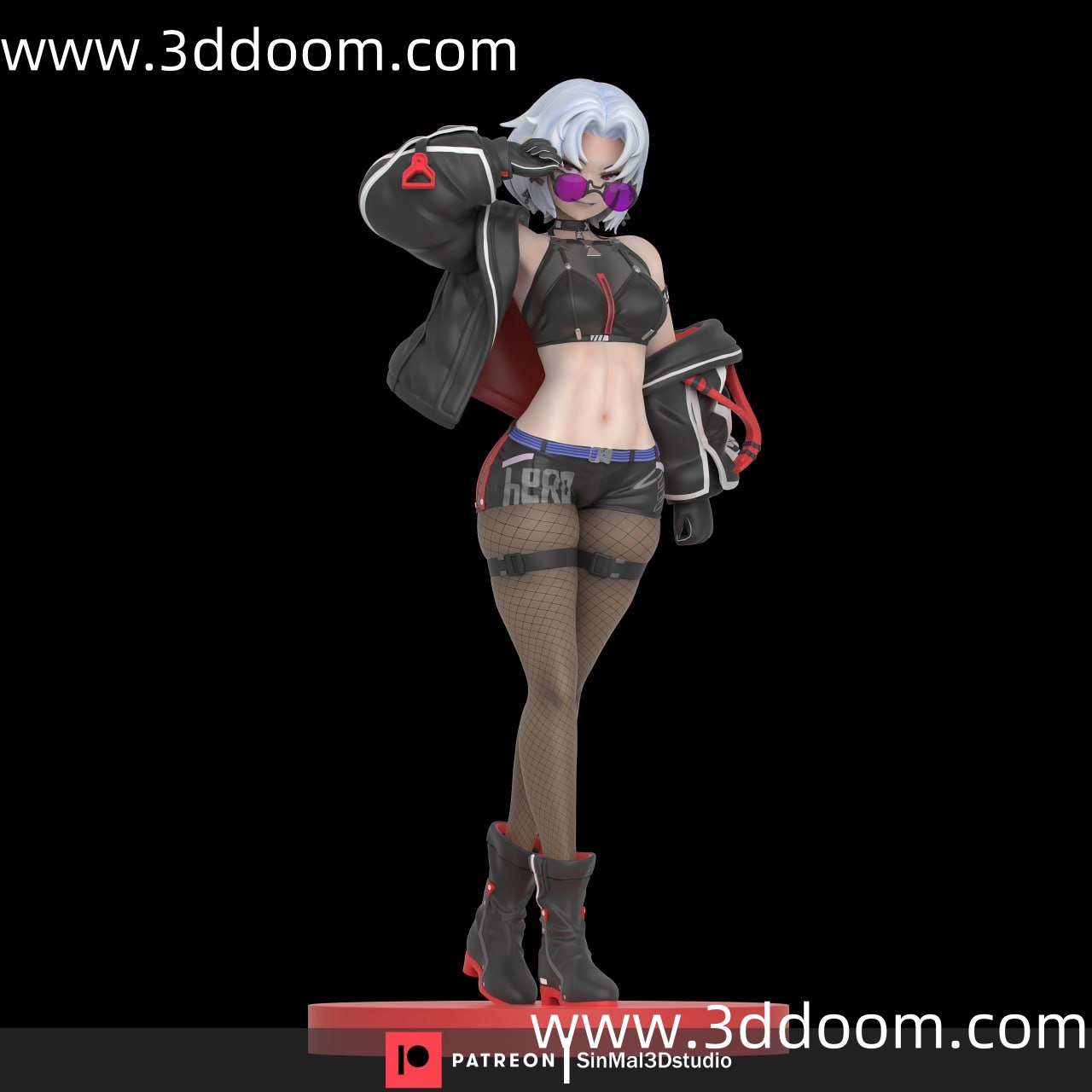 28 Drake Nikke Goddess of Victory 胜利女神 德雷克-3D DOOM