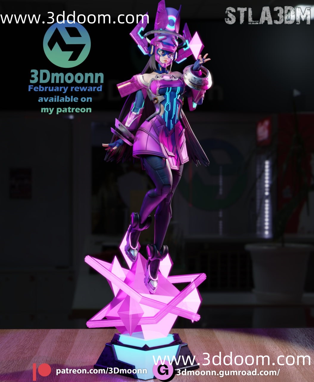 36 Galacta 漫威 吞妹-3D DOOM
