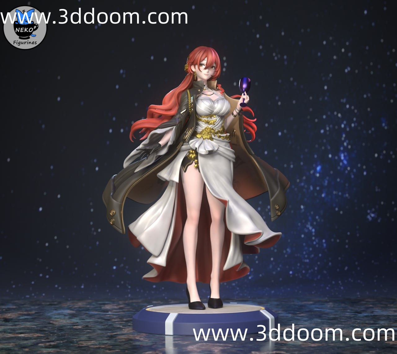 43 Himeko Honkai Star Rail 崩坏星穹铁道 姬子-3D DOOM