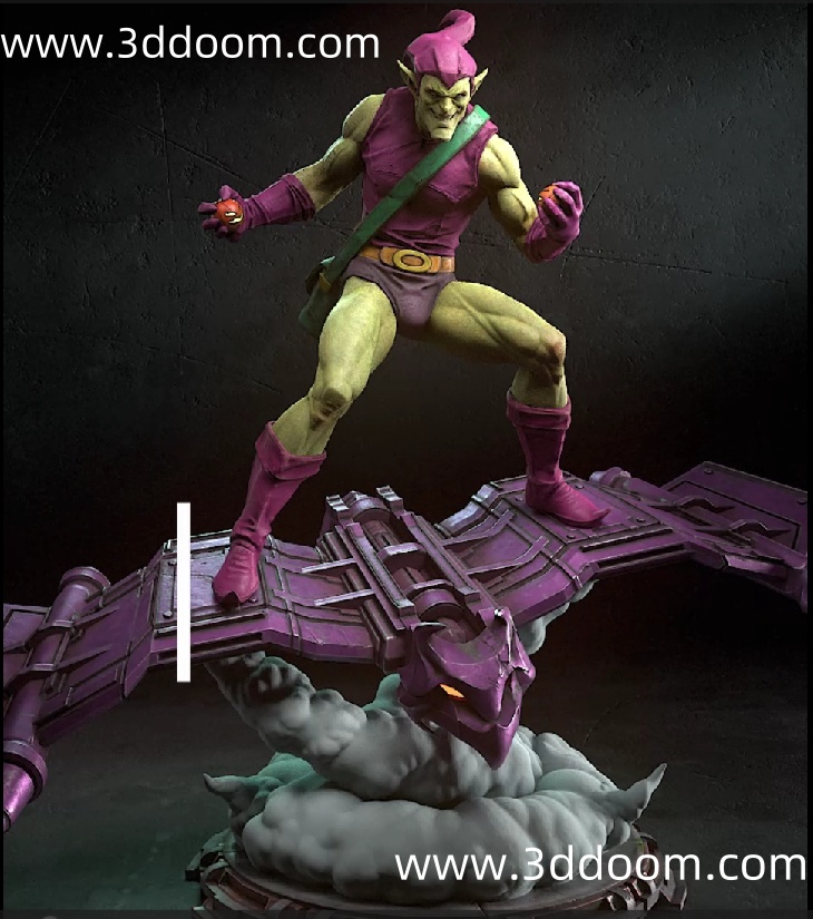 346 Green Goblin Spider-Man 蜘蛛侠 绿魔-3D DOOM