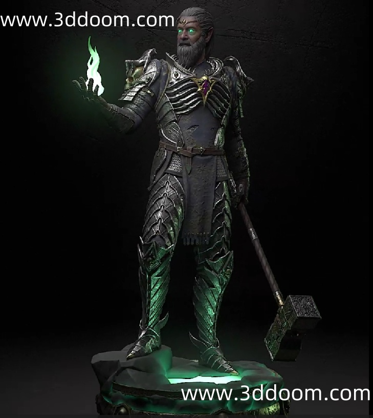 367 Ketheric Thorm  Baldurs Gate 3 博德之门 凯瑟里克・索姆-3D DOOM