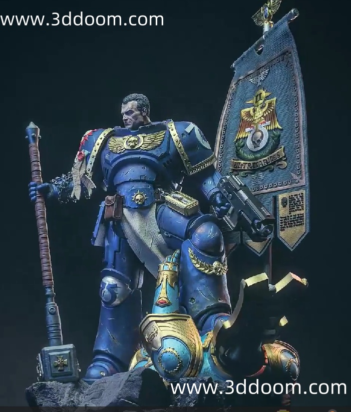 583 Warhammer 40K   战锤40K 泰图斯-3D DOOM