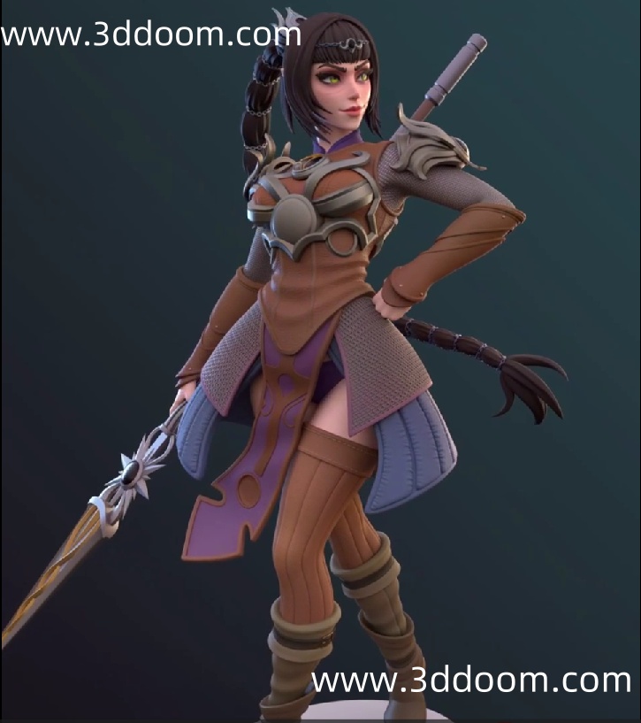 471 Shadowheart Baldurs Gate 3 (2) 博德之门 影心-3D DOOM