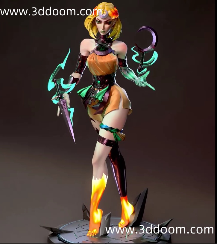 957 Melinoe Hades 2 哈迪斯 墨利诺厄-3D DOOM