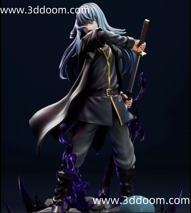 673 Rimuru Tempest Tensei  关于我转生变成史莱姆这档事 利姆鲁-3D DOOM