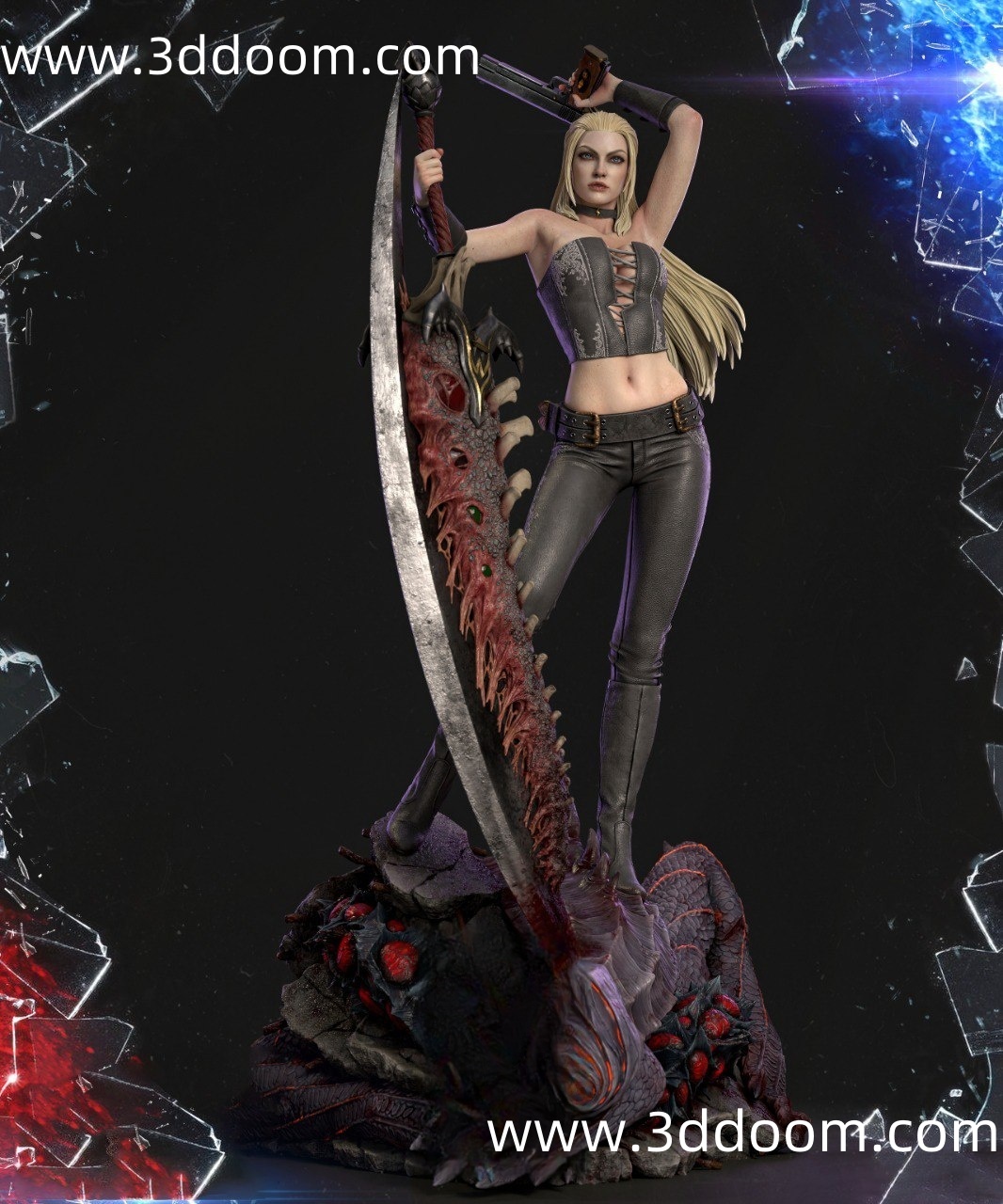 199 Trish Devil May Cry 鬼泣 翠西-3D DOOM