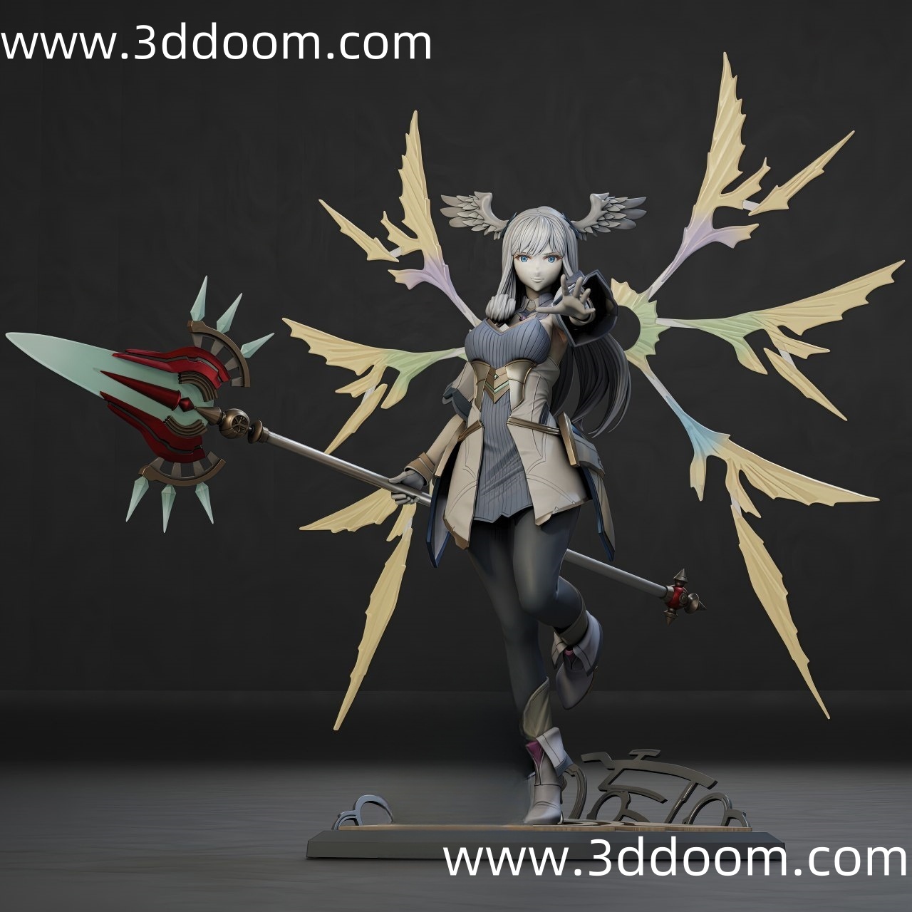 177 Melia Xenoblade 异度神剑 梅莉亚-3D DOOM