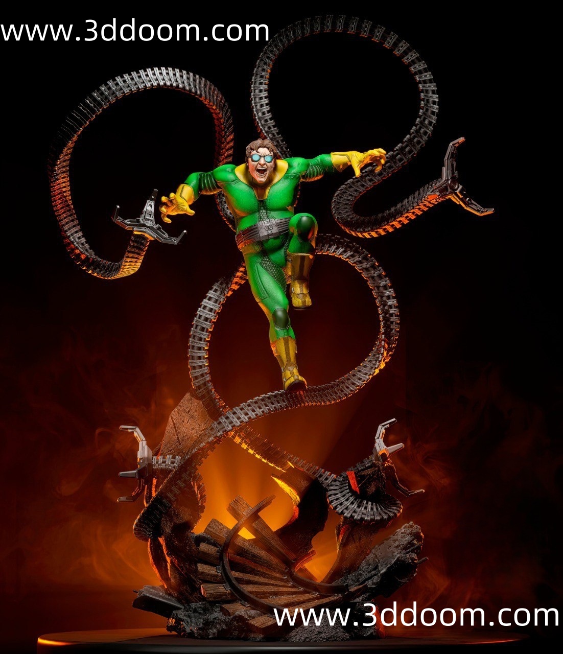 137 Doctor Octopus Spiderman 蜘蛛侠 章鱼博士-3D DOOM