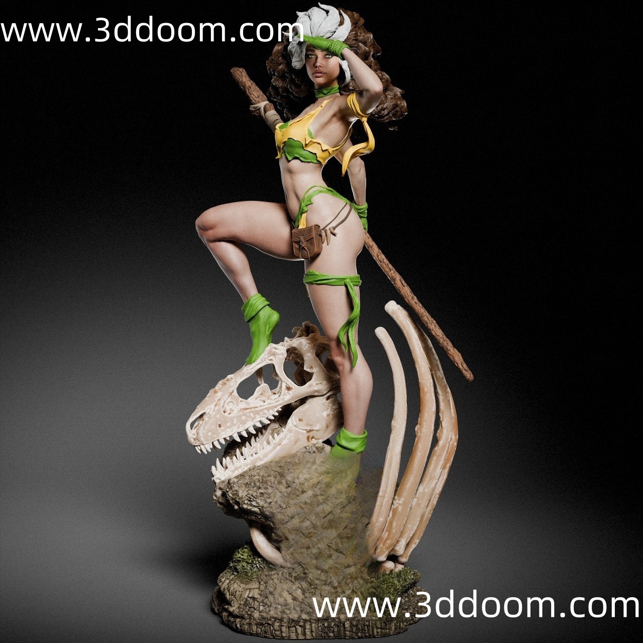 190 Rogue The Savage Land X-Men X战警 罗刹-3D DOOM