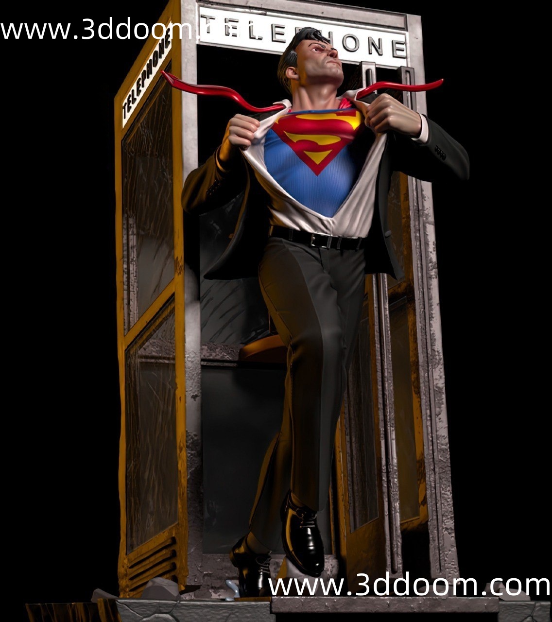 132 Clark Kent Superman 超人 克拉克-3D DOOM