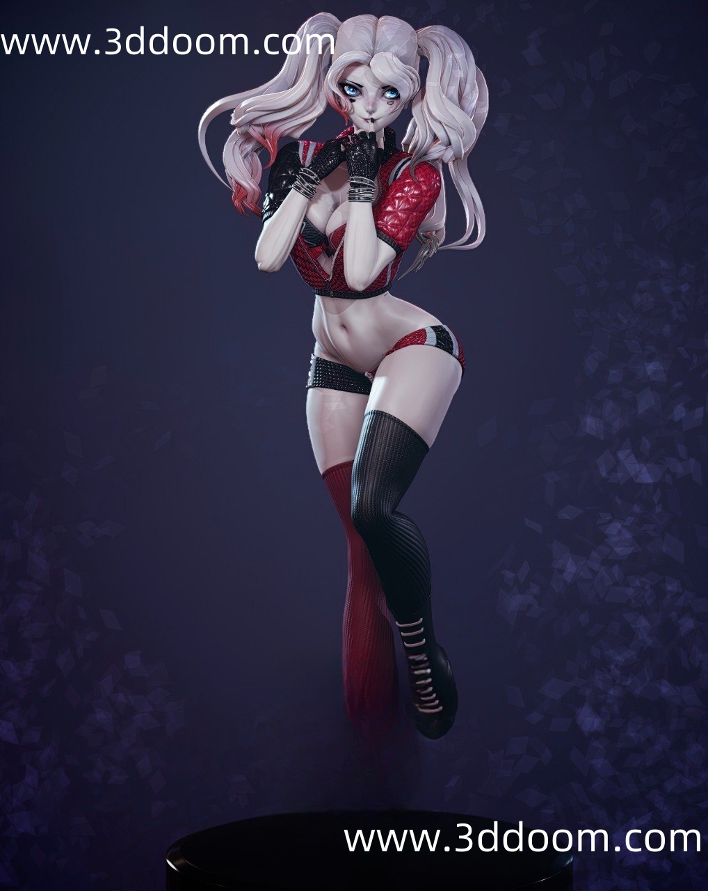 157 Harley Quinn DC 小丑女-3D DOOM