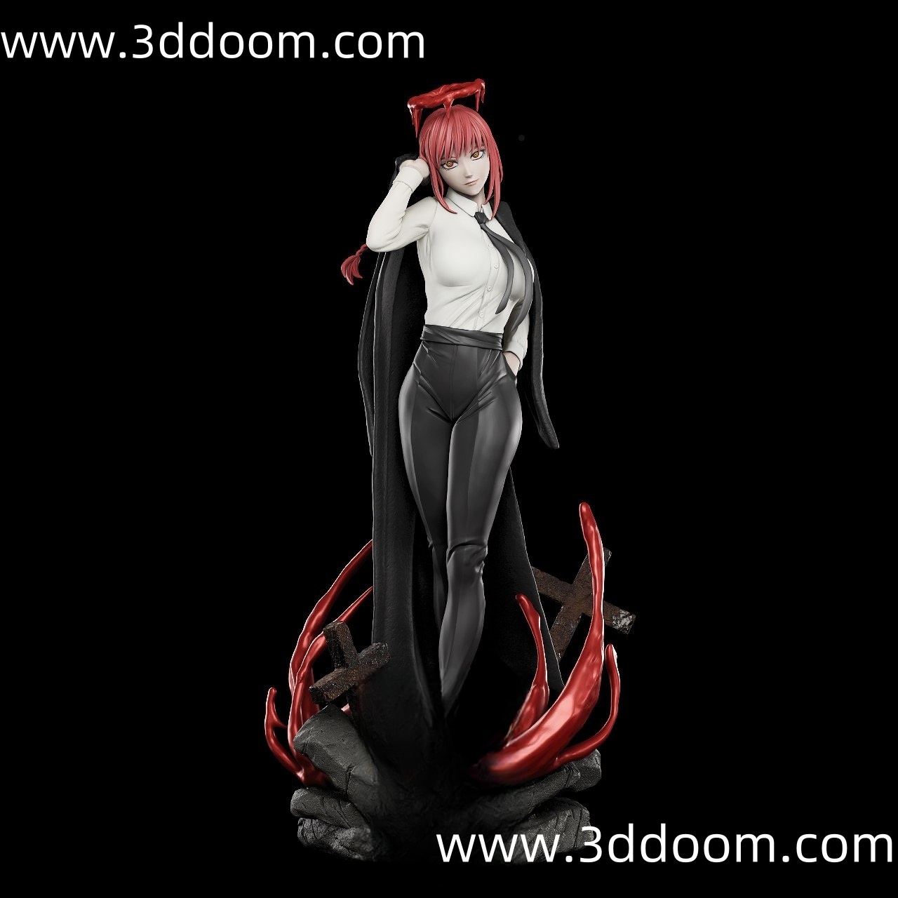 176 Makima Chainsaw Man 链锯人 玛其玛-3D DOOM
