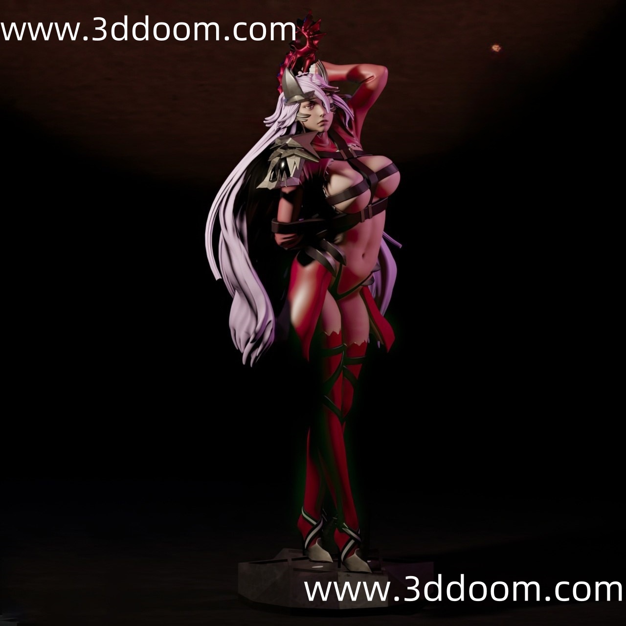 104 Aldra Queens Blade 女王之刃 阿尔德拉-3D DOOM