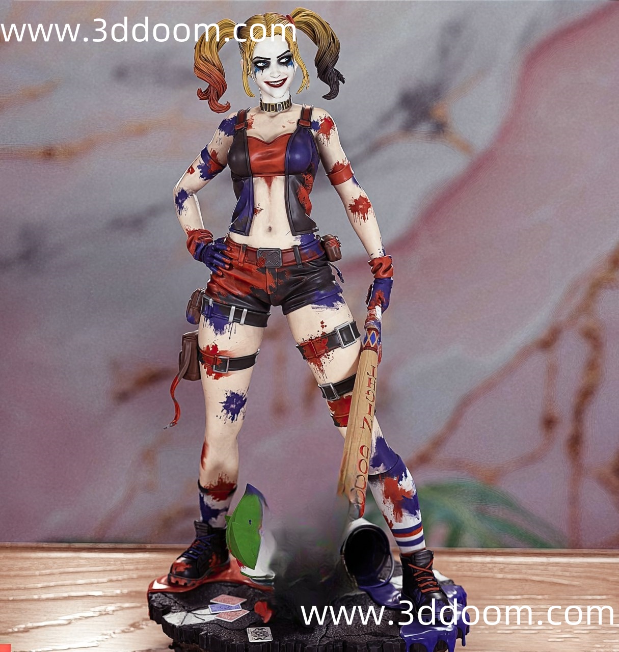 156 Harley Quinn (2) DC小丑女-3D DOOM