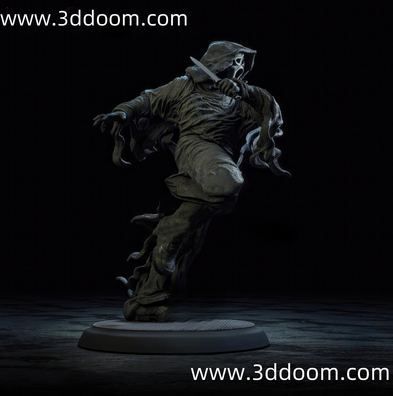 148 Ghostface 惊声尖笑 鬼脸杀手-3D DOOM