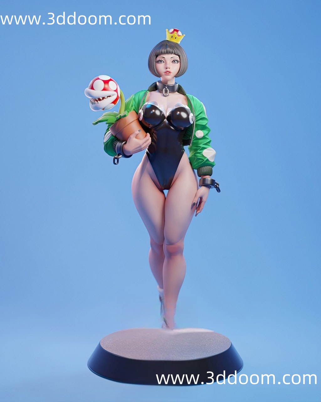 127 Chompette Super Mario 超级马里奥-3D DOOM