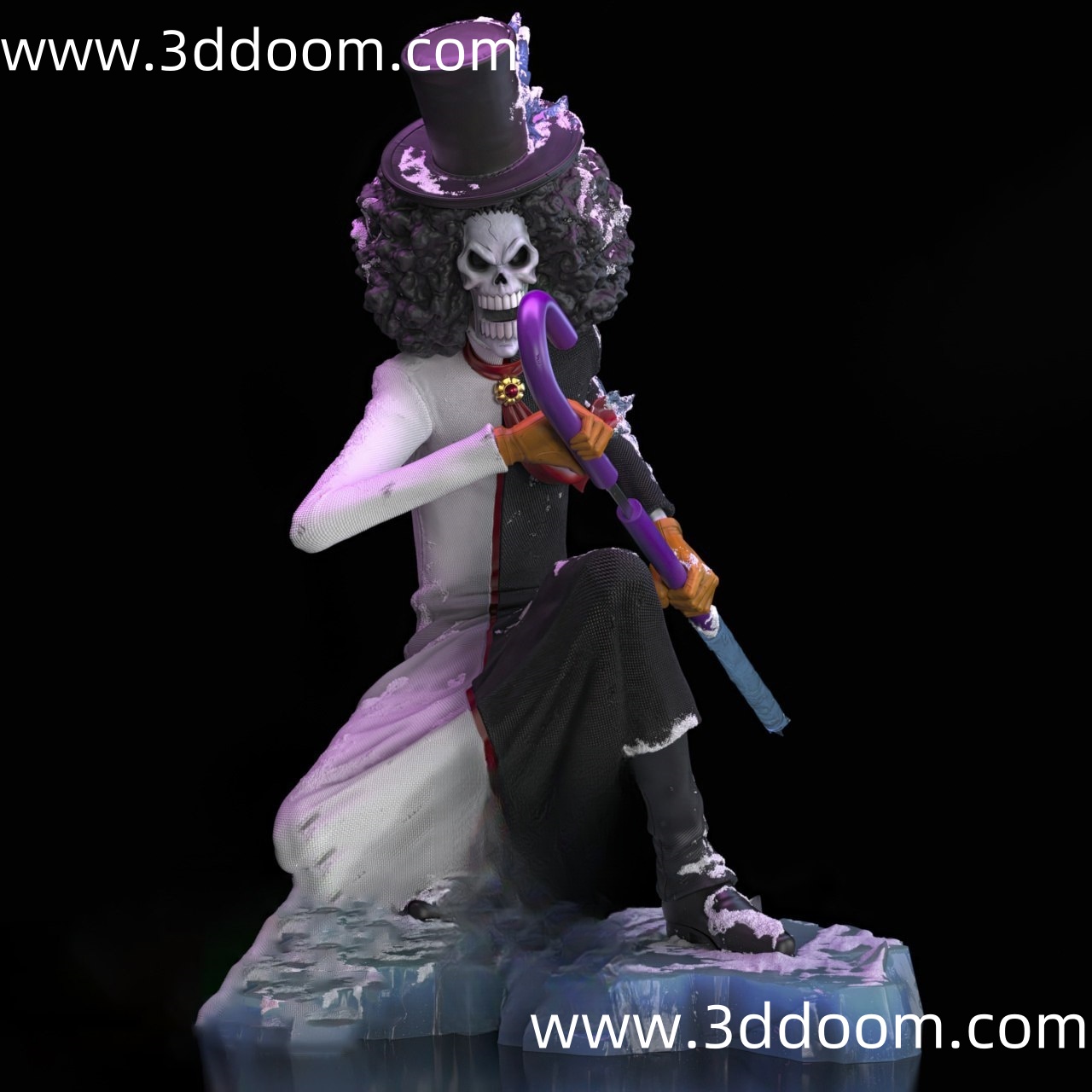 116 Brook One Piece 海贼王 布鲁克-3D DOOM