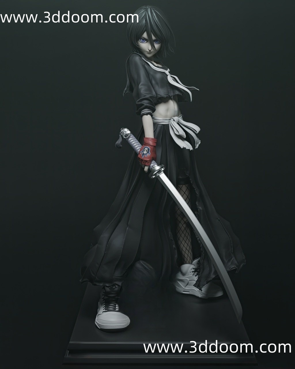 277 Rukia Kuchiki Bleach 死神 朽木露琪亚-3D DOOM