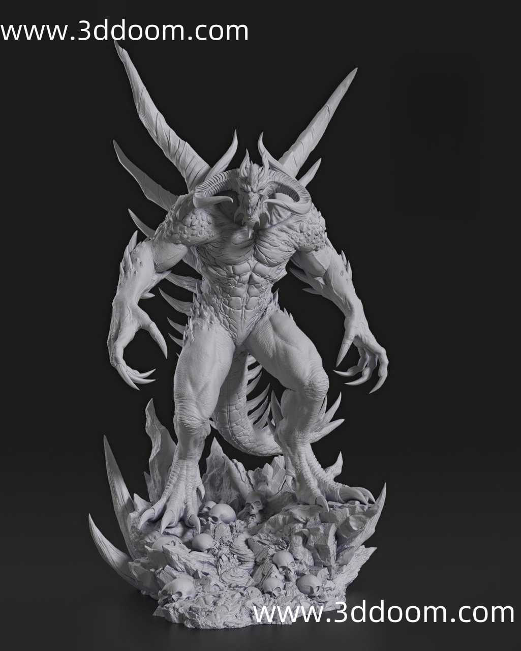 287 The Dark Lord Diablo 暗黑破坏神 迪亚波罗-3D DOOM