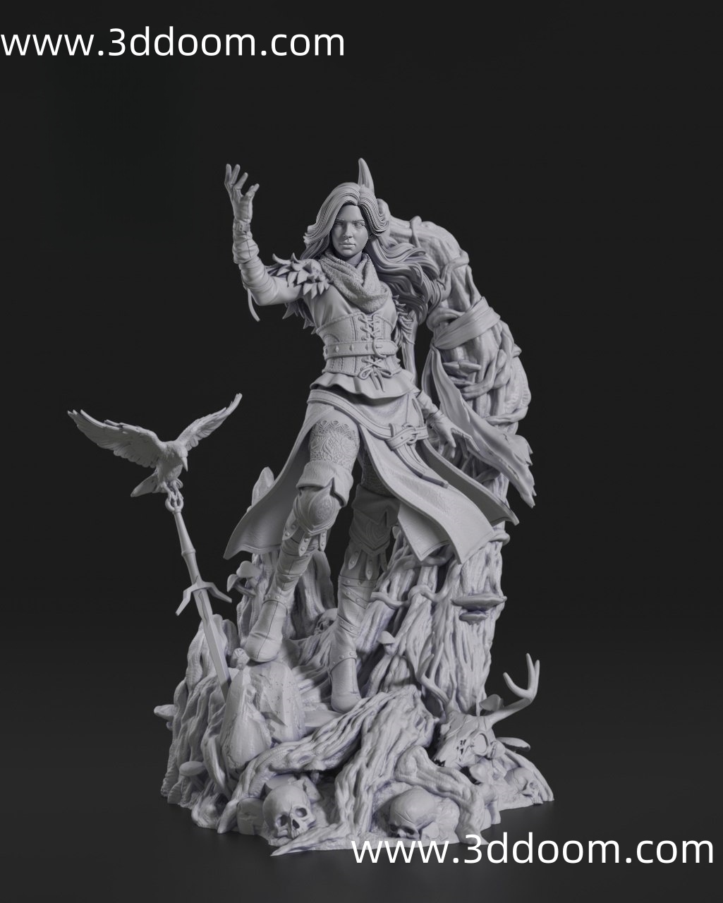 294 Yennefer Witcher 巫师 叶奈法-3D DOOM