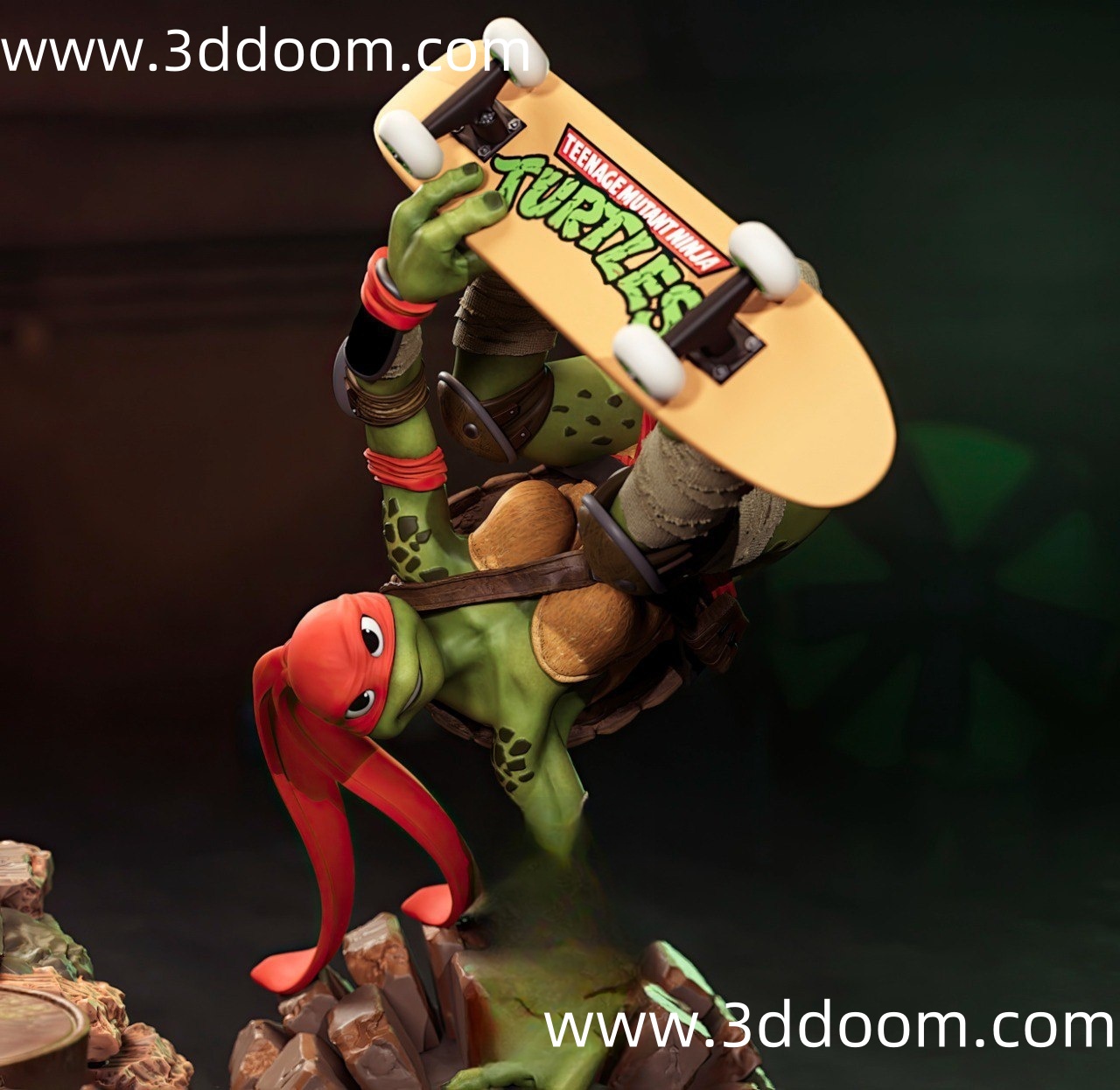 272 Raphael Female TMNT 忍者神龟 女性拉斐尔-3D DOOM