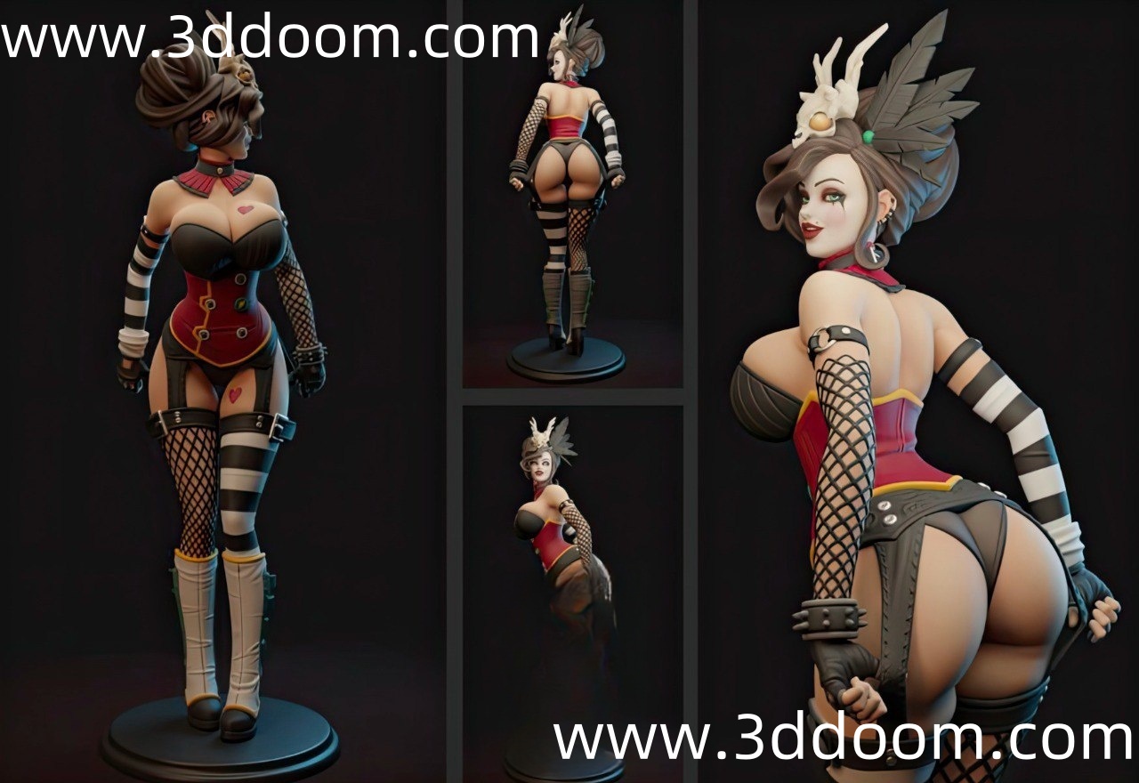 257 Mad Moxxi Borderlands 无主之地 疯莫西-3D DOOM