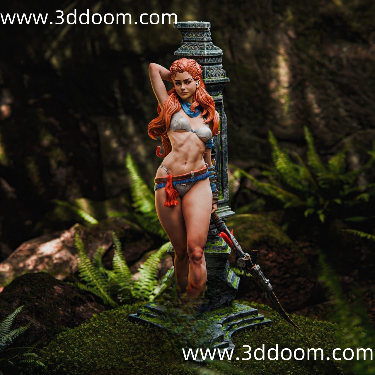 105 Aloy Horizon Zero Dawn 地平线:零之曙光 埃洛伊-3D DOOM