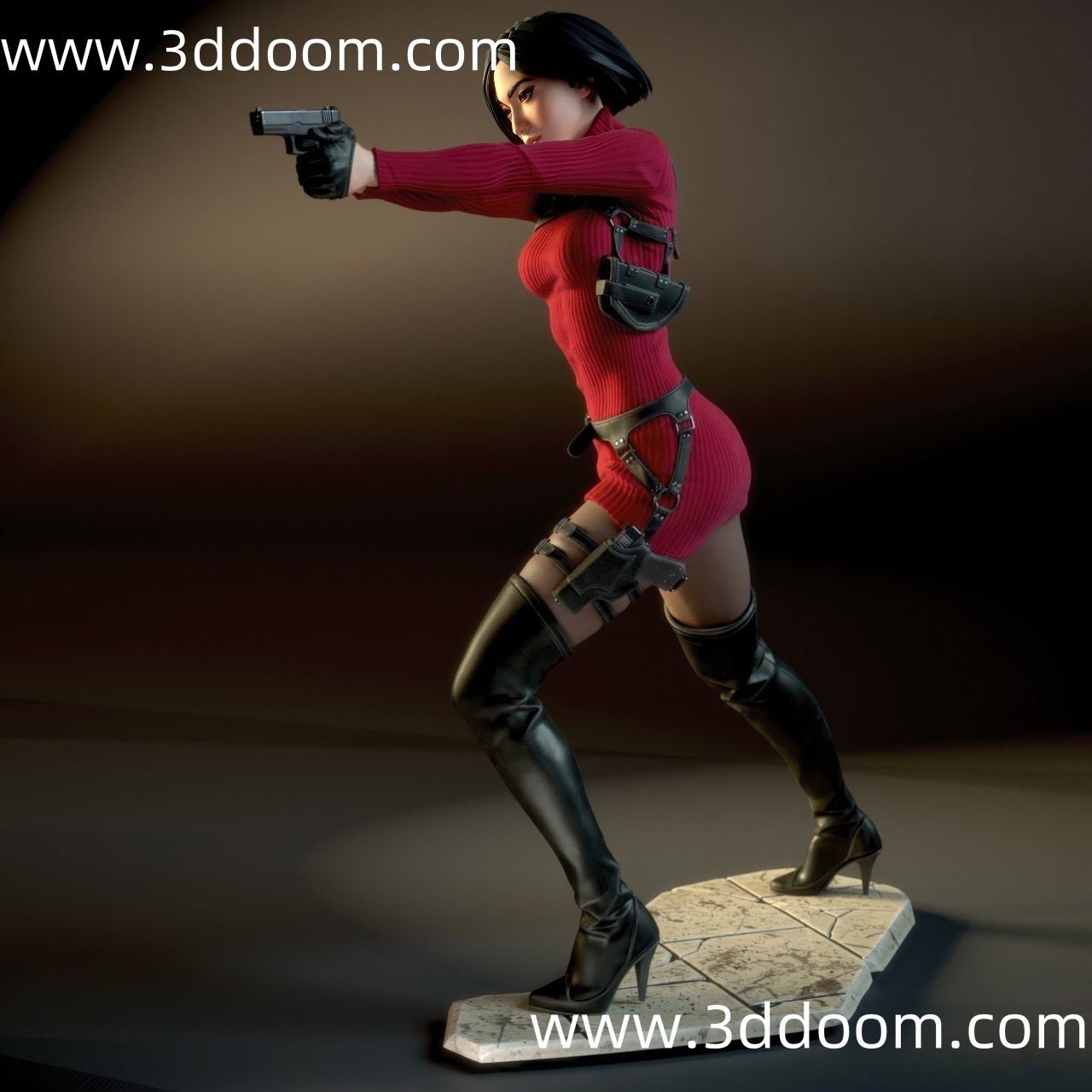 203 Ada Wong Resident Evil 生化危机 艾达王-3D DOOM