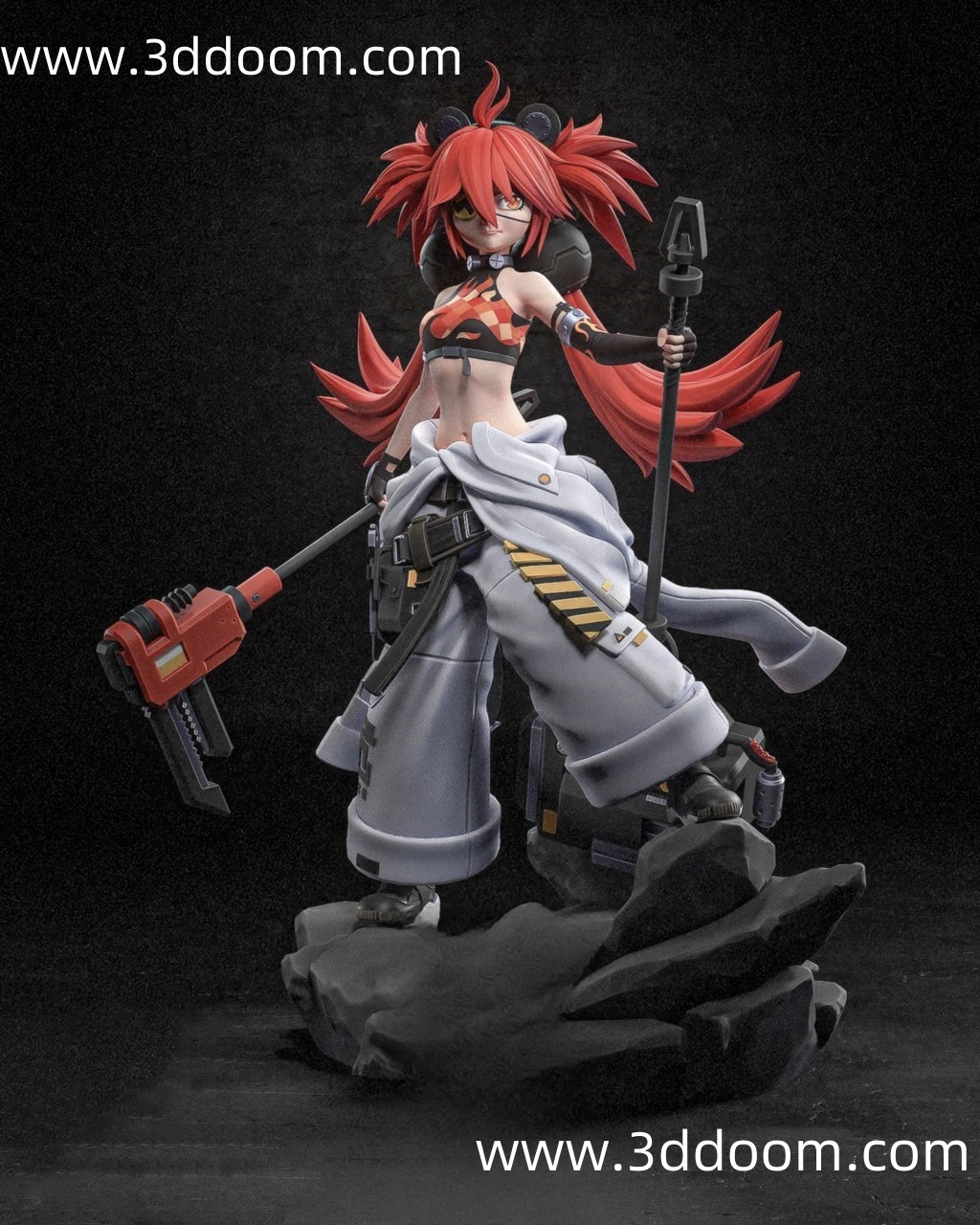 254 Koleda Belobog Zenless Zone Zero 绝区零 珂蕾妲-3D DOOM