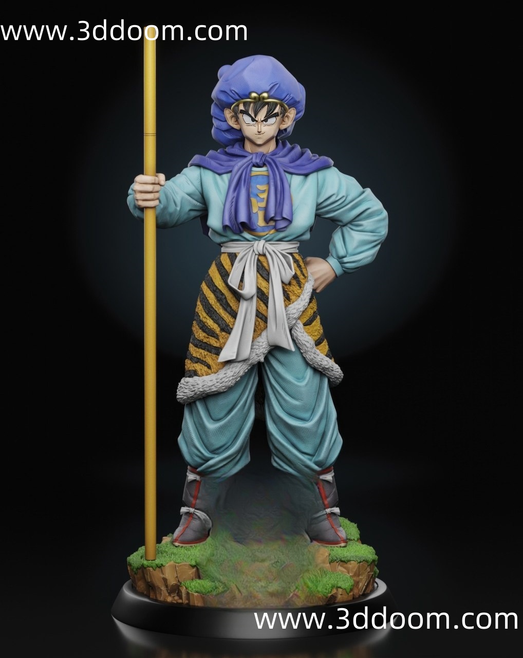 149 Goku Dragon Ball 龙珠 孙悟空-3D DOOM