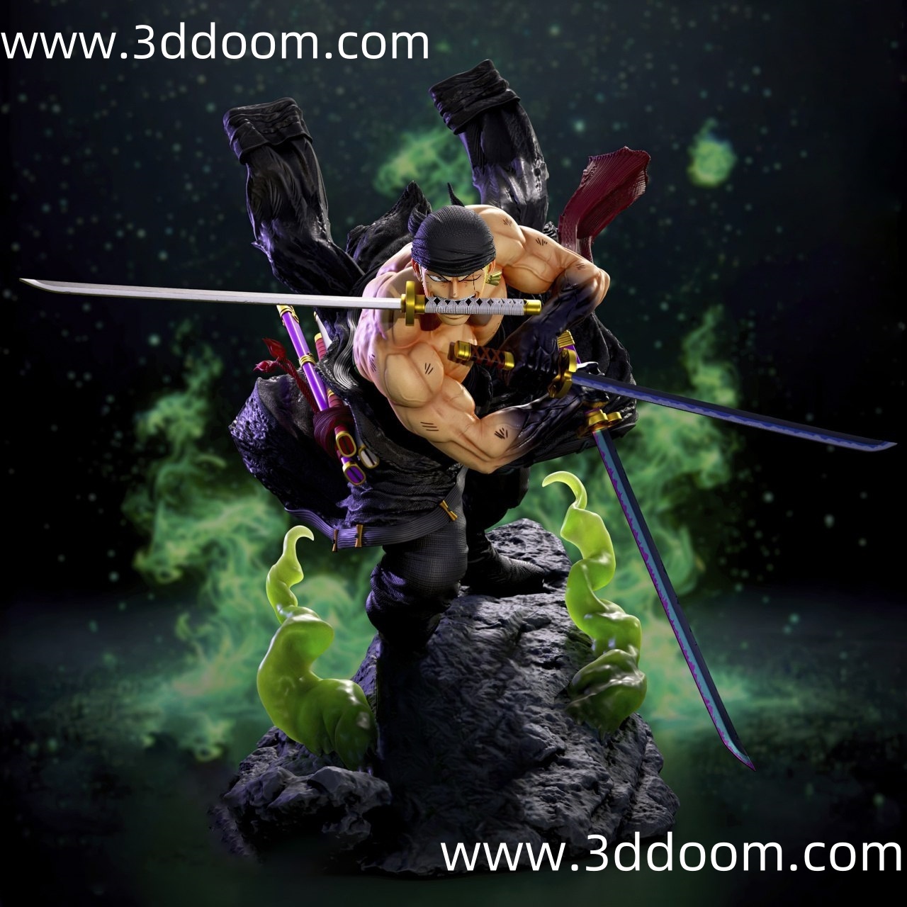 274 Roronoa Zoro One Piece 海贼王 索隆-3D DOOM