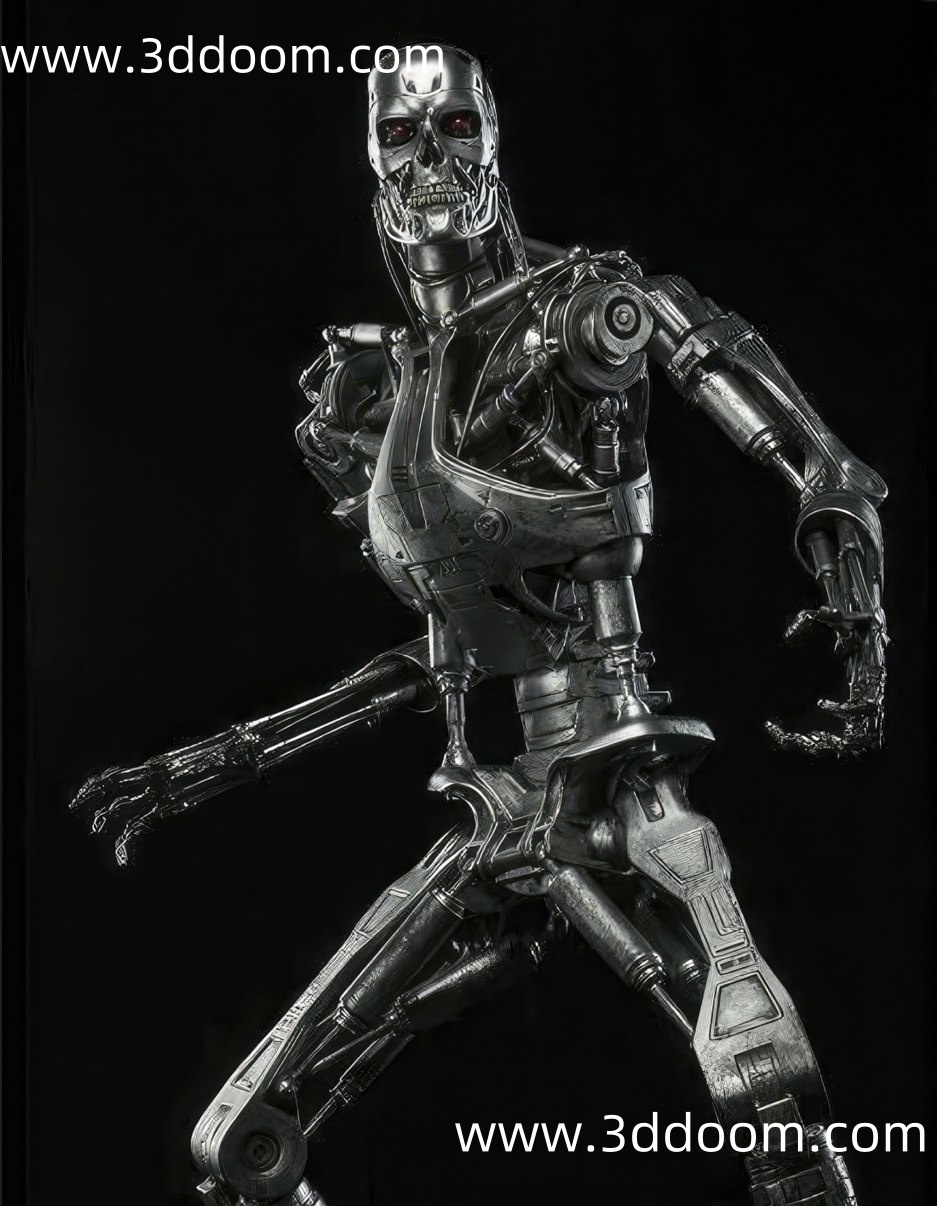 285 T-800 Terminator 终结者 T -800-3D DOOM