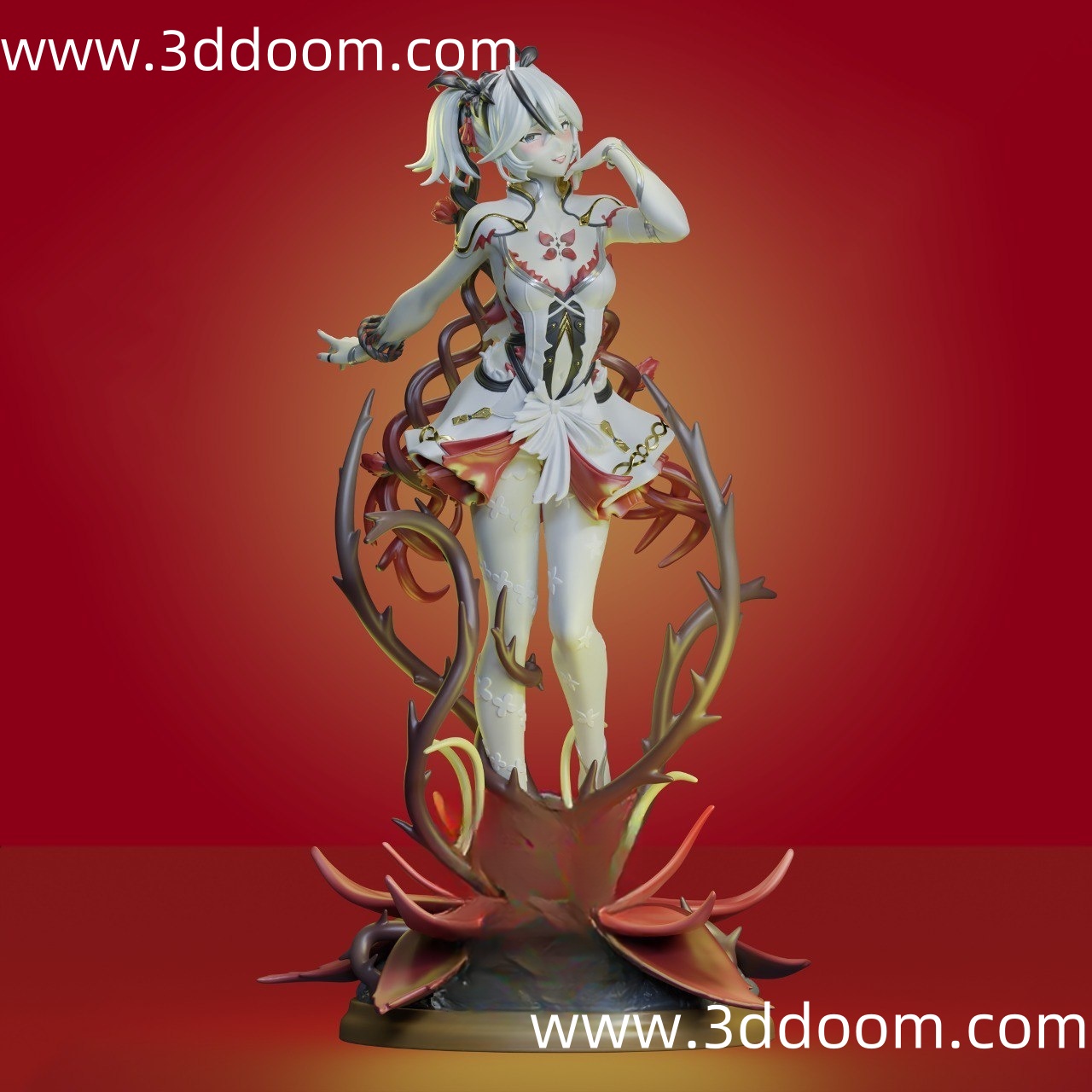 119 Camellya Wuthering Waves 鸣潮 椿-3D DOOM