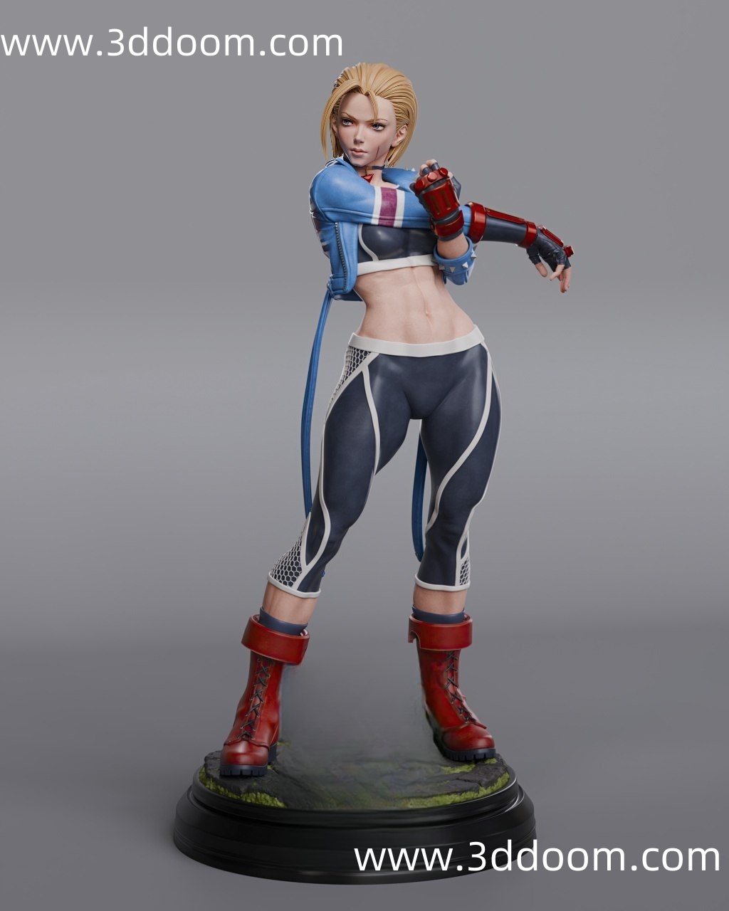 121 Cammy Street Fighter 街头霸王 嘉米-3D DOOM