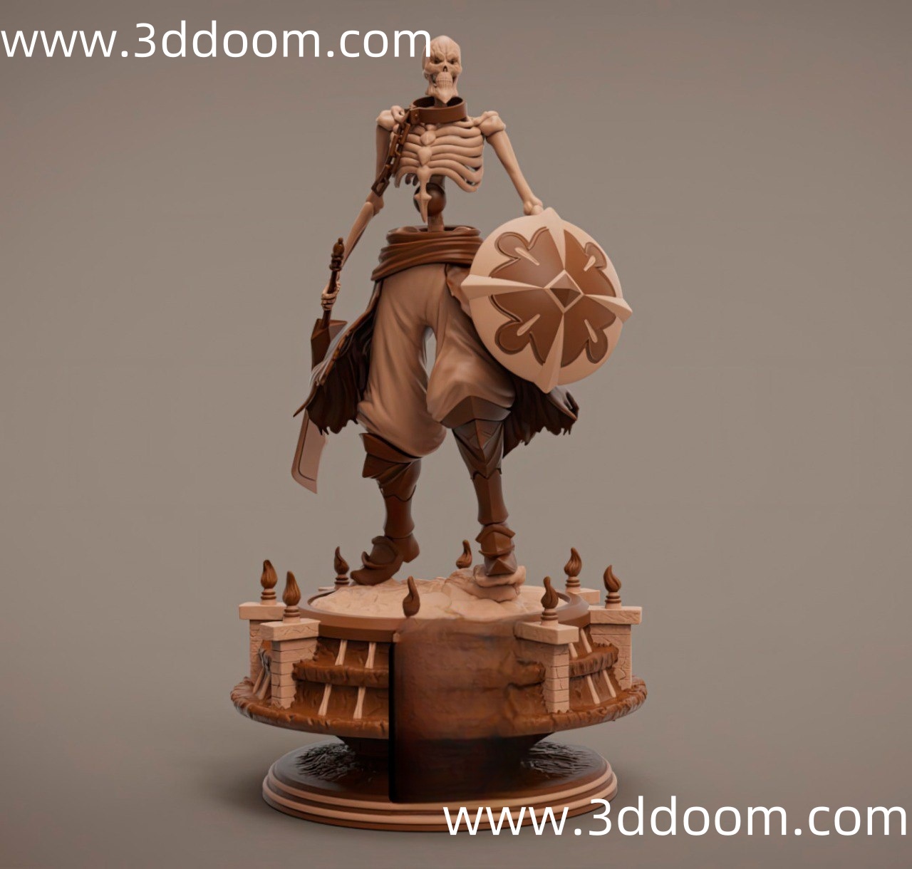 206 Ainz Ooal Gown  Overlord 不死者之王 安兹・乌尔・恭-3D DOOM