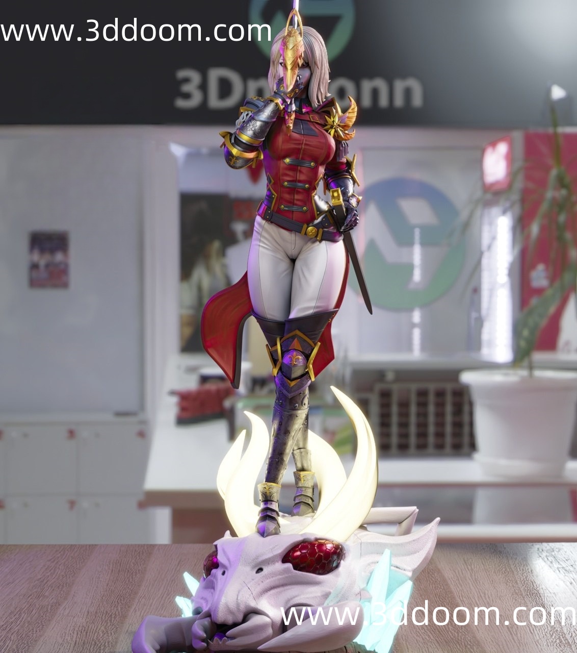 323 Cha Hae-In Solo Leveling 我独自升级 车慧怡-3D DOOM