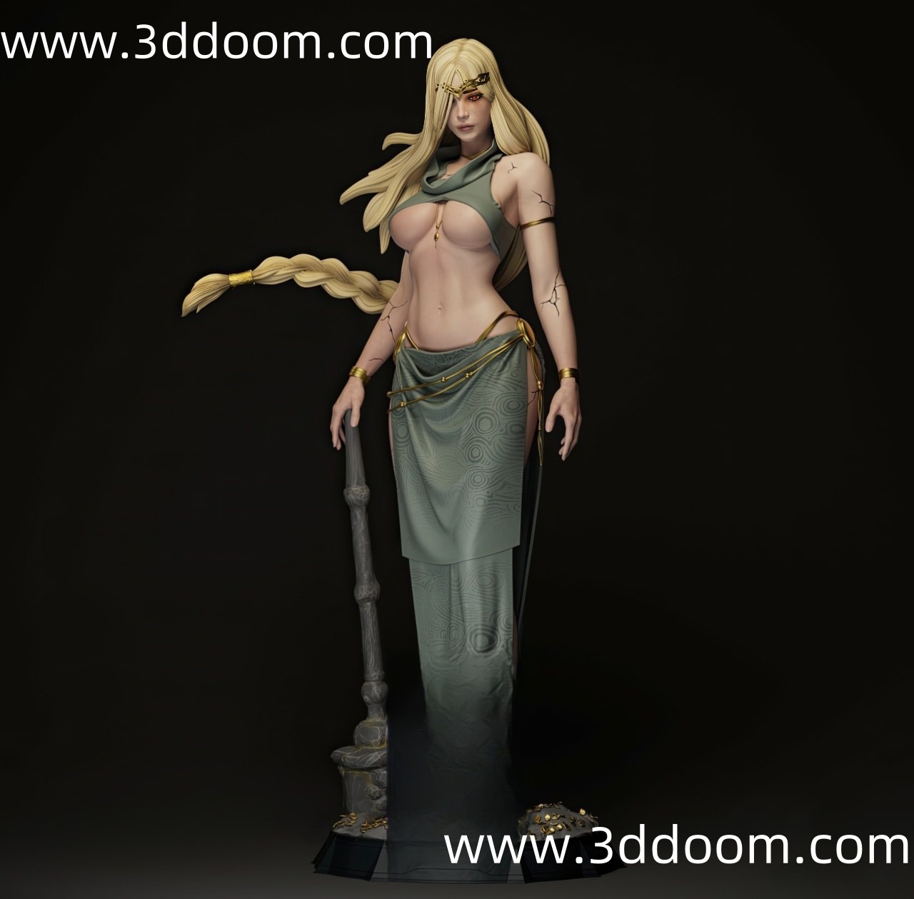 440 Queen Marika Elden Ring 艾尔登法环 玛莉卡-3D DOOM