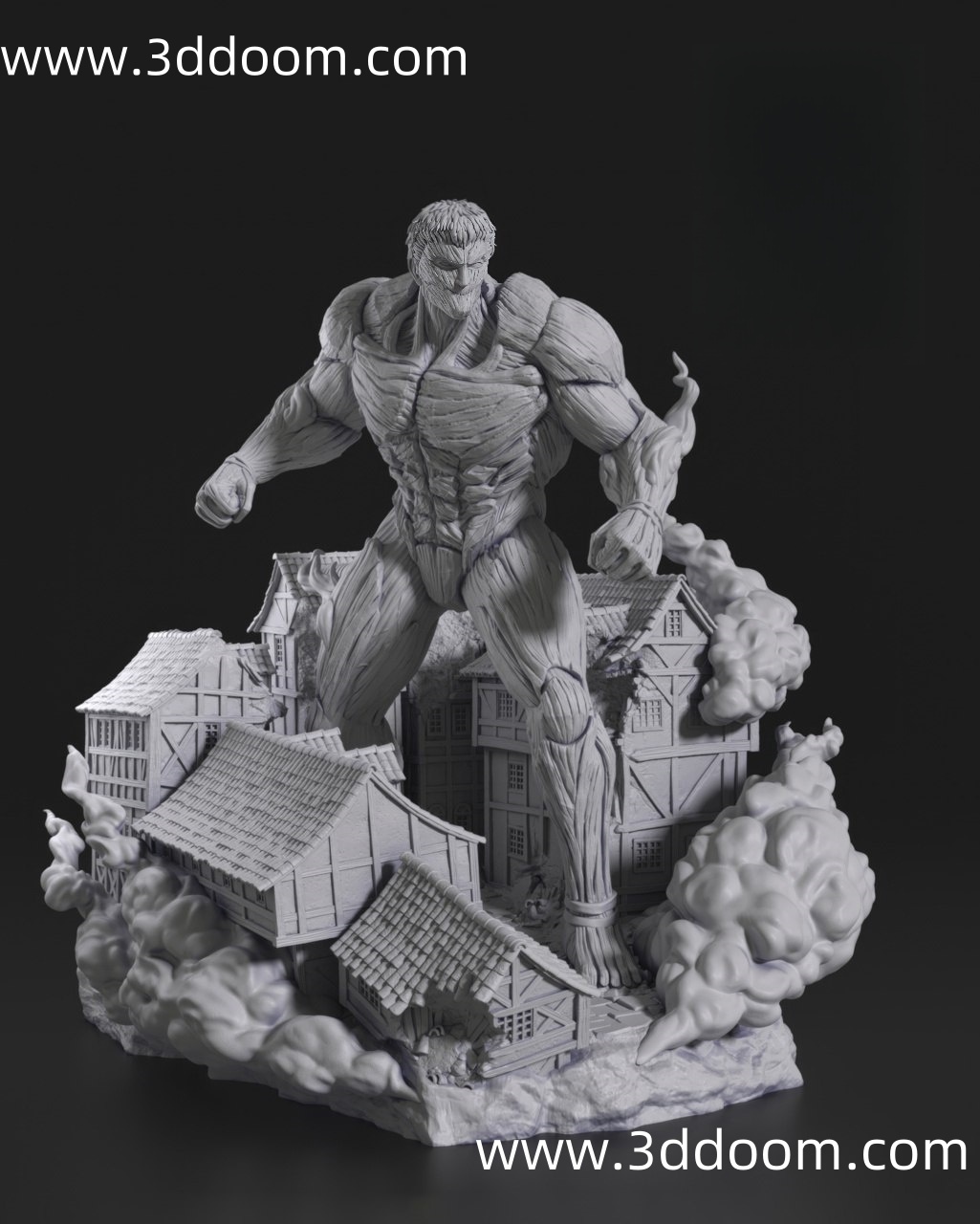 215 Armored Titan Attack on Titan 进击的巨人 铠之巨人-3D DOOM