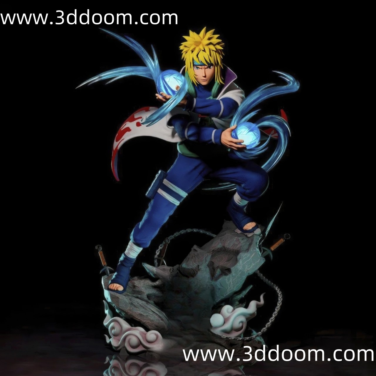 408 Minato Namikaze Naruto 火影忍者 波风水门-3D DOOM